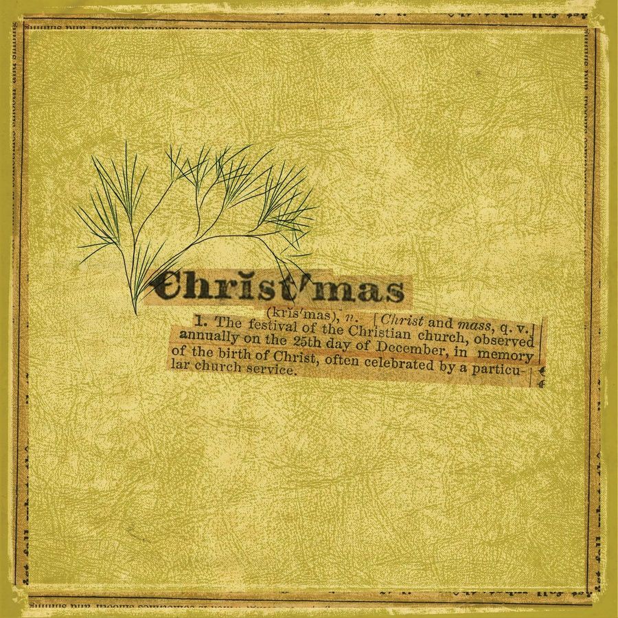 Christmas album cover